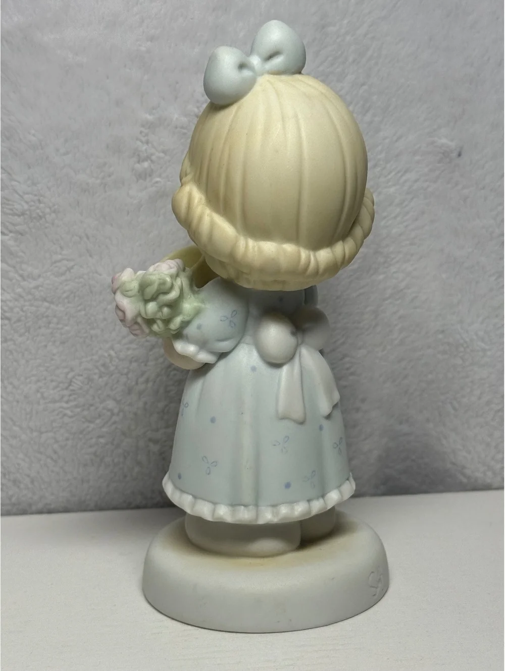 Precious Moments 1992 “You’re My Number One Friend” Porcelain Figurine